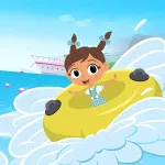 Boomerang All Stars Rubber Ring Race