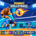 Play Funny Volleyball now!