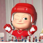 Masha And The Bear: Hockey