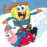 Play Sponge Bob SnowBoarding now!
