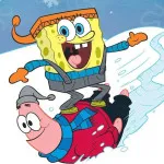 Play Sponge Bob SnowBoarding now!